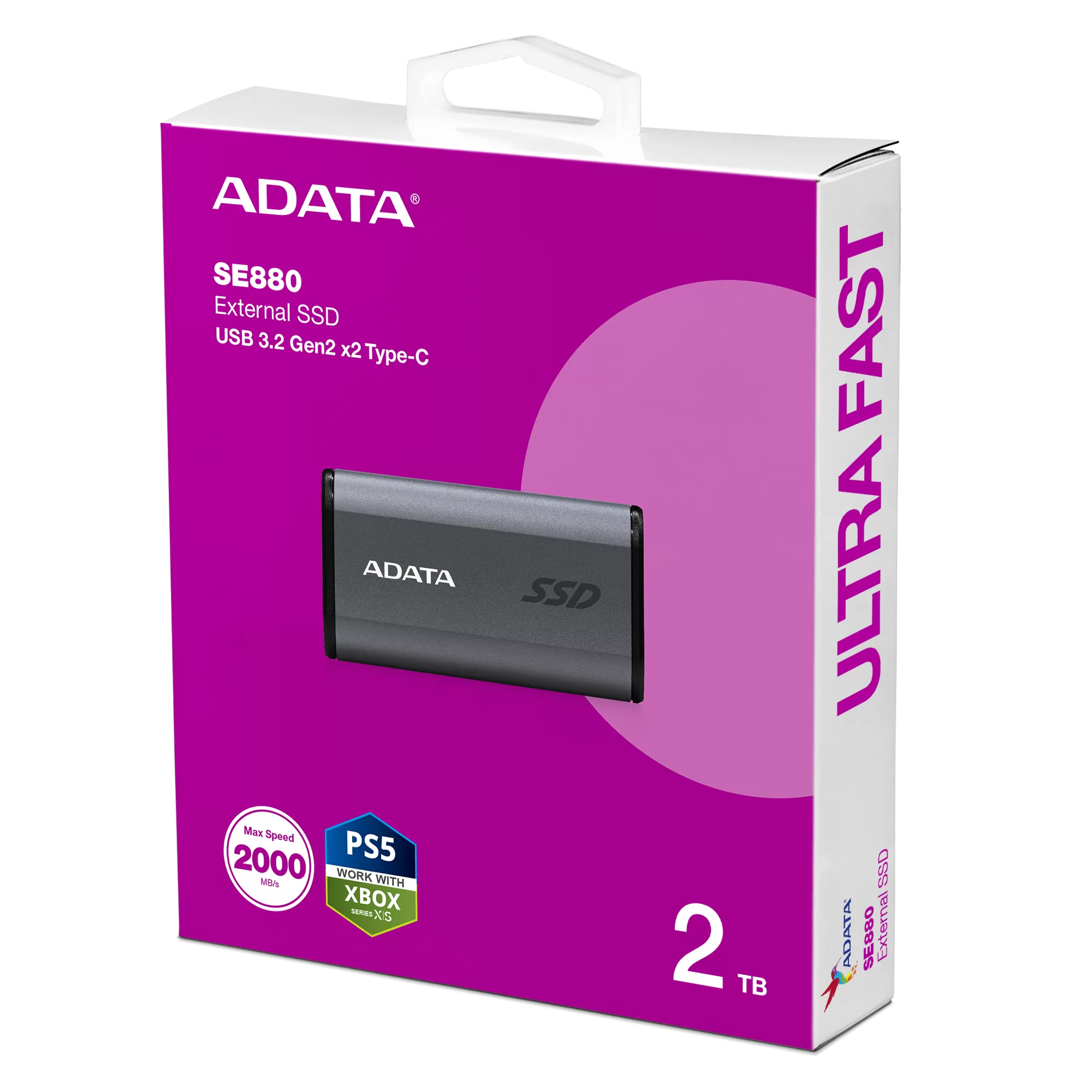 ADATA 威剛 SE880 外接式固態硬碟