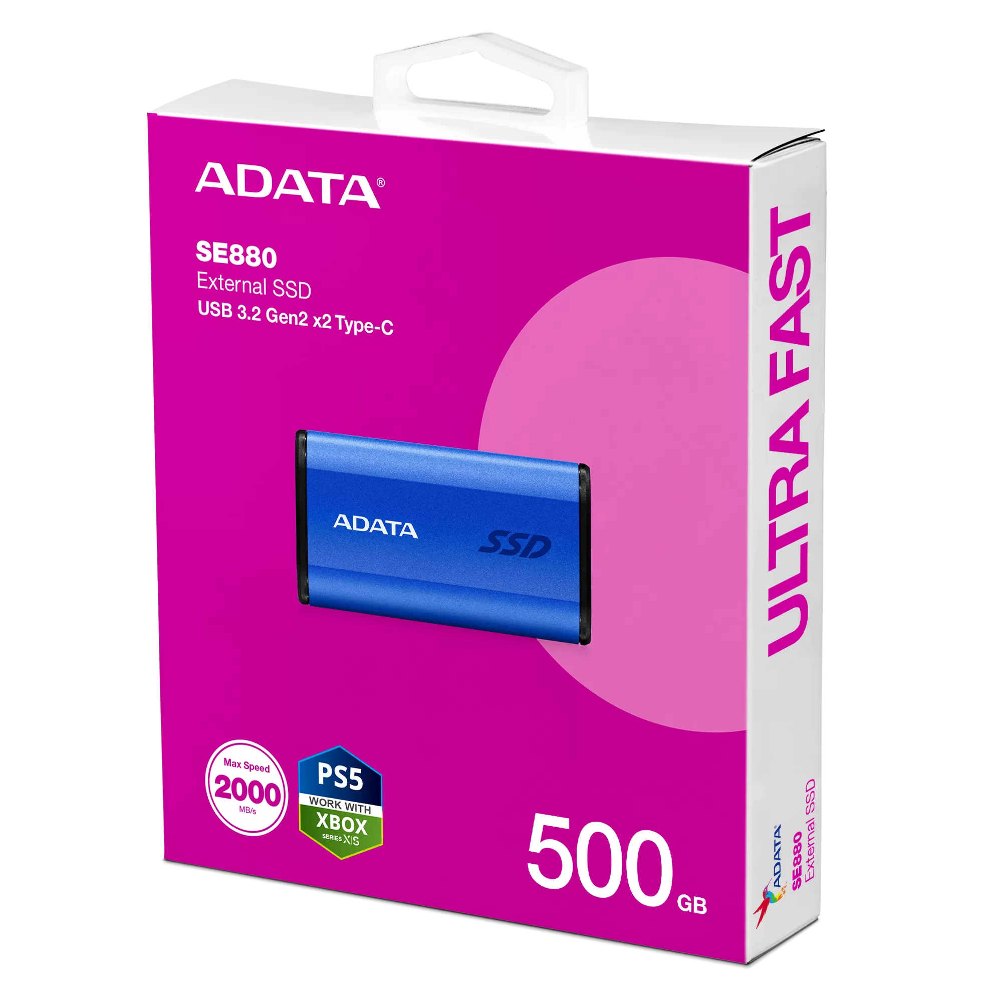 ADATA 威剛 SE880 外接式固態硬碟