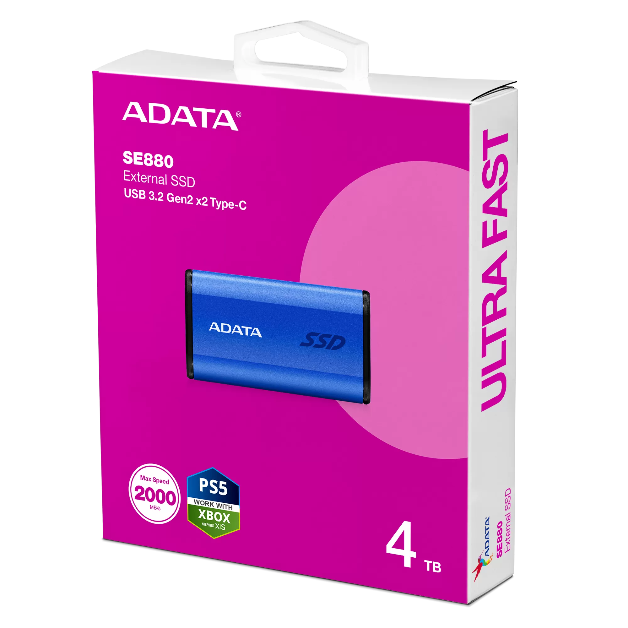 ADATA 威剛 SE880 外接式固態硬碟