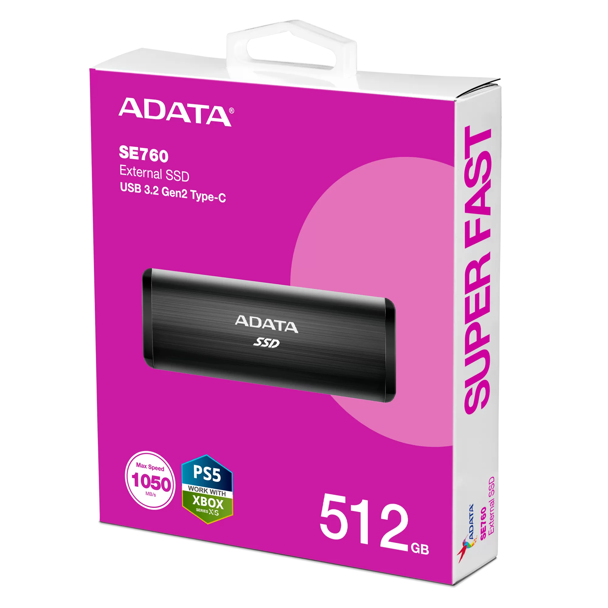 ADATA 威剛 SE760 外接式固態硬碟