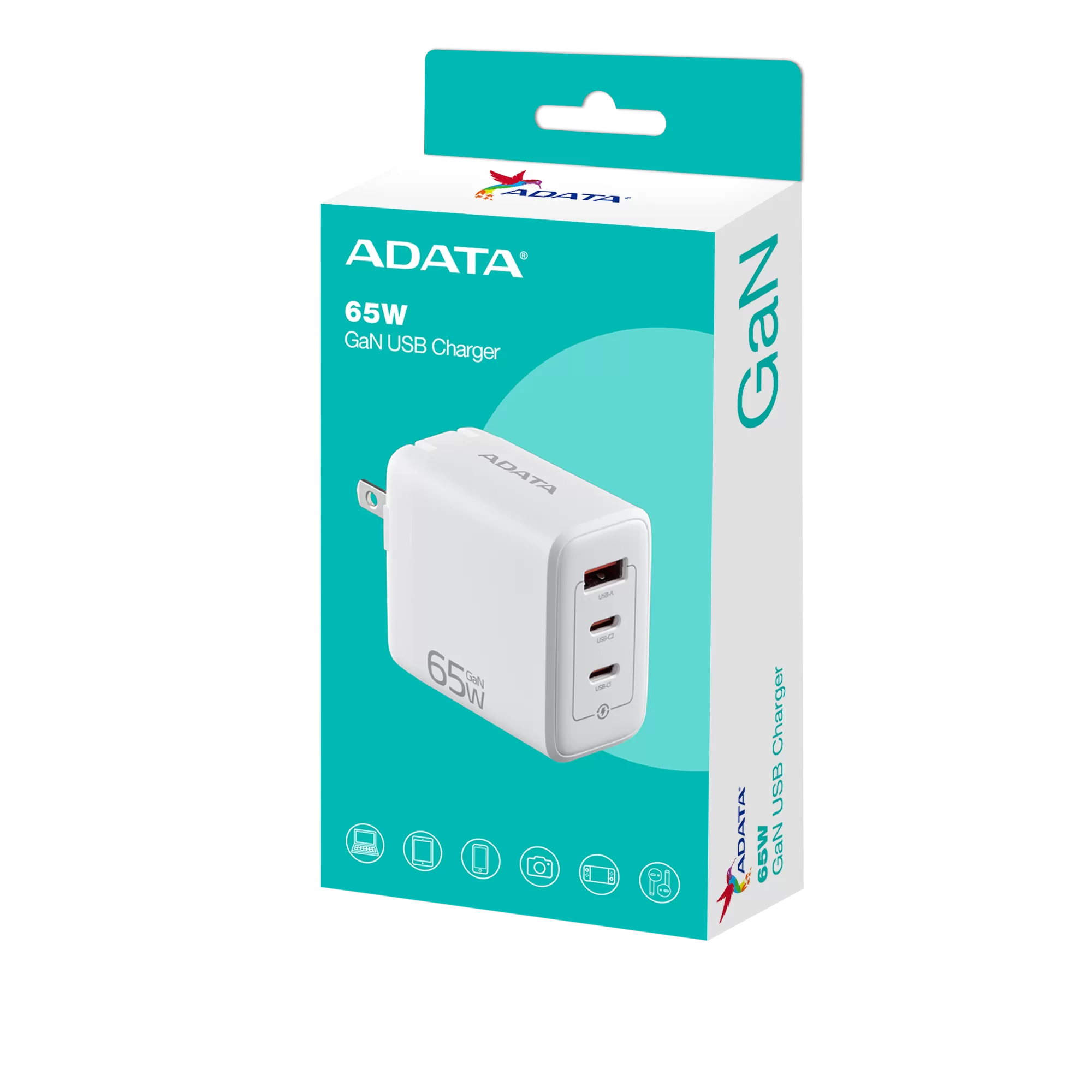 ADATA 威剛 65W GaN USB 充電器