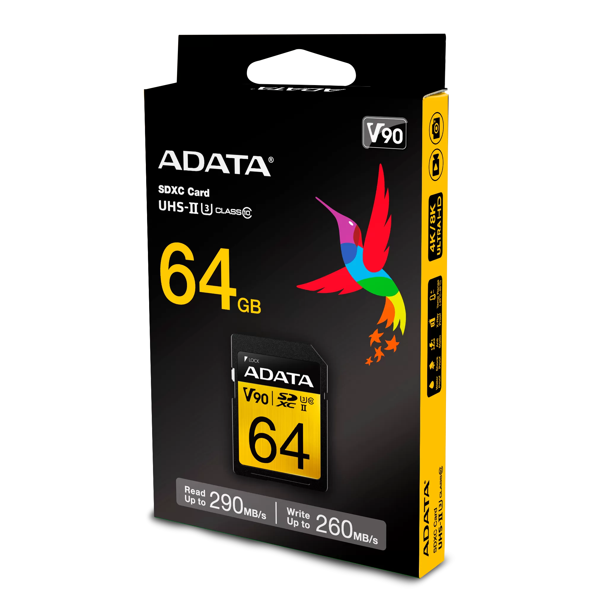 ADATA 威剛 Premier ONE SDXC UHS-II U3 Class 10