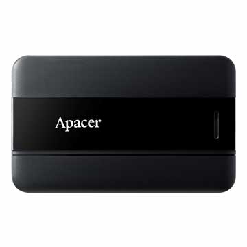 Apacer AC237 USB3.2 Gen1 流線型行動硬碟 黑/橘/藍