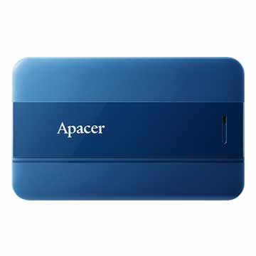 Apacer AC237 USB3.2 Gen1 流線型行動硬碟 黑/橘/藍