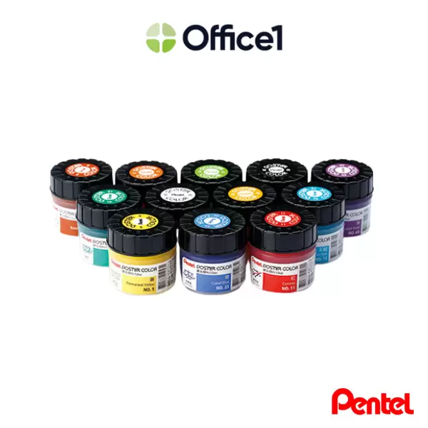 Pentel 飛龍 廣告顏料 12cc POC-T