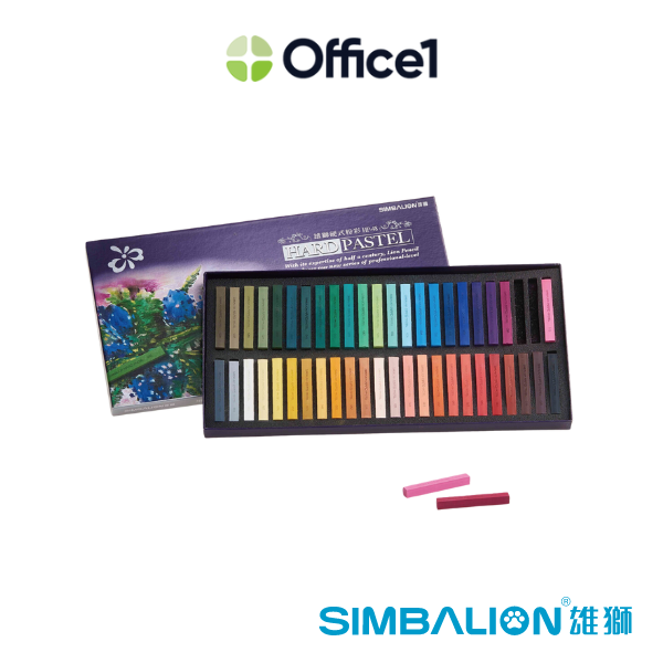 SIMBALION 雄獅 硬式粉彩 48色 HP-48