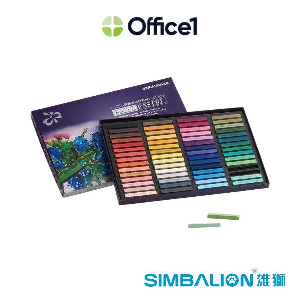 SIMBALION 雄獅 硬式粉彩 60色 HP-60