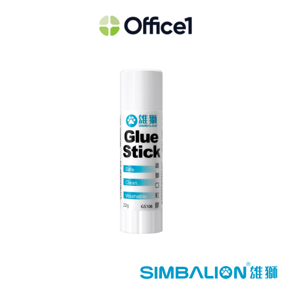 SIMBALION 雄獅 口紅膠 22g GS-106