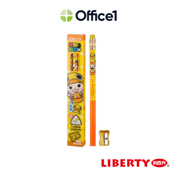 【3入】LIBERTY 利百代 學前鉛筆2B CB-207