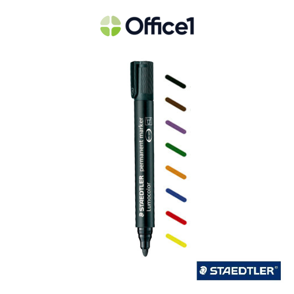 STAEDTLER 施德樓 防乾油性麥克筆(圓頭) 2mm MS352