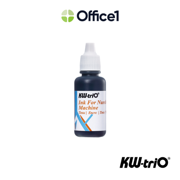KW-trio 號碼機專用 黑色墨水 20ml 0290012