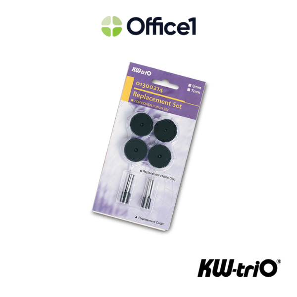 KW-trio 強力打孔機零件 4墊片+2針 #952.953.954適用