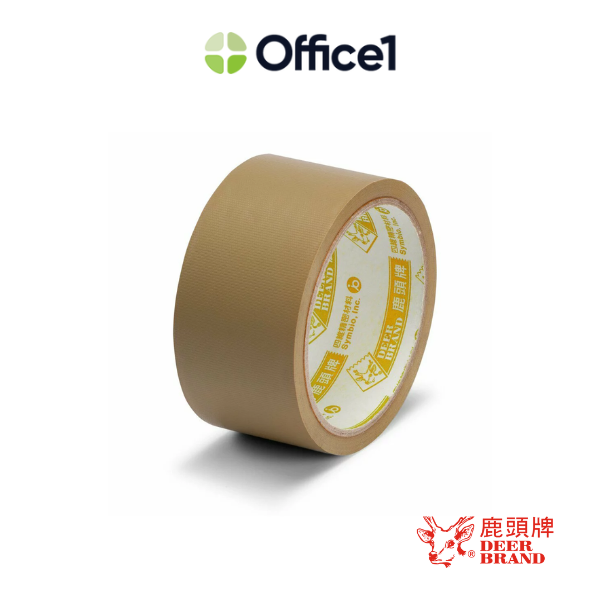 DEER BRAND 鹿頭牌 PVC手撕布紋膠帶 60mmx18M PV31N