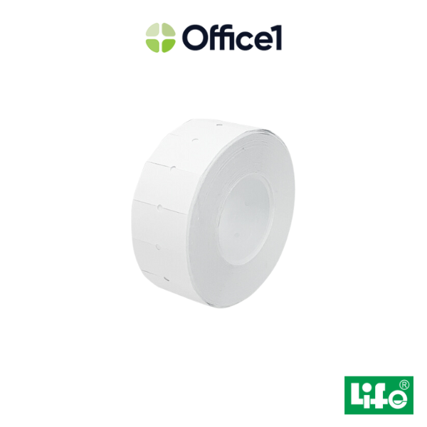 LIFE 徠福 2H雙排標價紙 (適用LIFE雙排2G/HALLO-2HGB標價機) (10捲入)