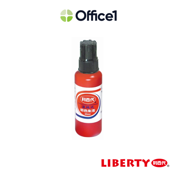 LIBERTY 利百代 滾珠式明色朱液 35ml LM-63