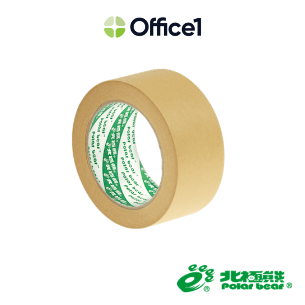 北極熊 牛皮紙封箱膠帶 48mmx40y CPT4840F