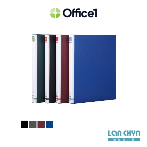 連勤 精裝三孔有耳圓型夾 3/4