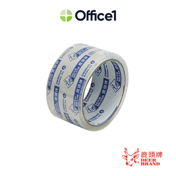 DEER BRAND 鹿頭牌 超透明油膠帶 48mm×40y PPS7