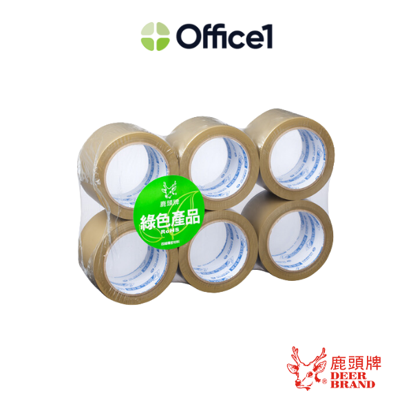 DEER BRAND 鹿頭牌 PVC手撕布紋膠帶 48mm×27M(30y) PV31N