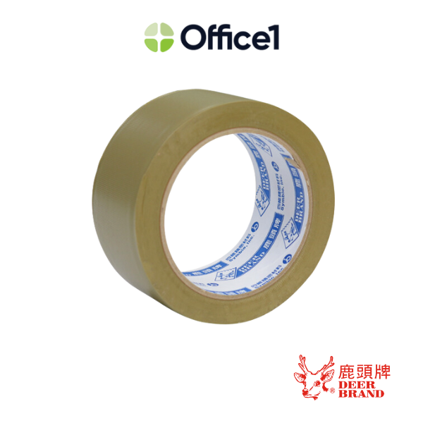 DEER BRAND 鹿頭牌 PVC手撕布紋膠帶 62mm×27M(30y) PV31N