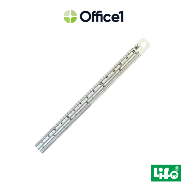 LIFE 徠福 15cm鋼尺(鐵尺) NO.4050