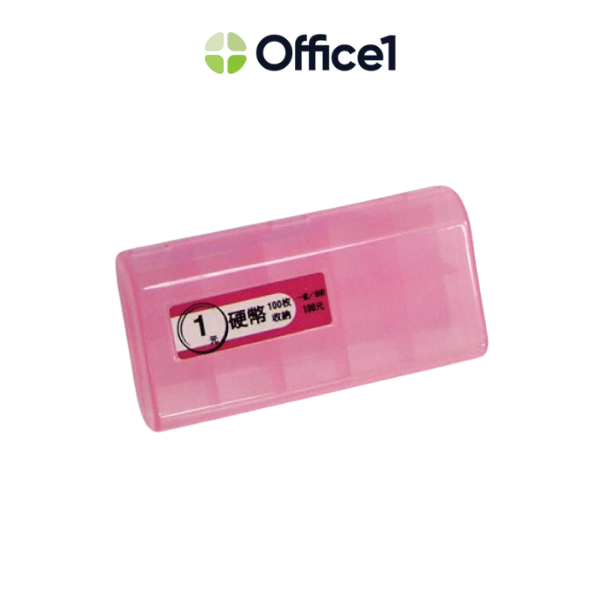 開證 1元硬幣收納盒(可放100枚) K-1018