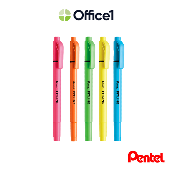 Pentel 飛龍 雙頭螢光筆 SLW11