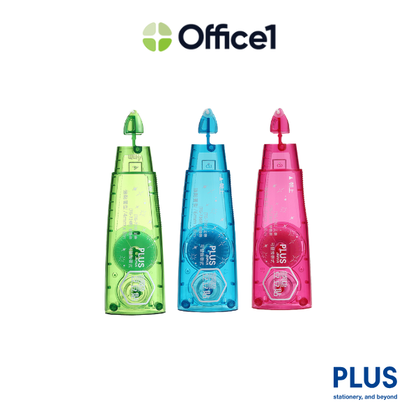 PLUS 綠豆豆彩貼雙面膠替帶 TG-724R/726R/728R