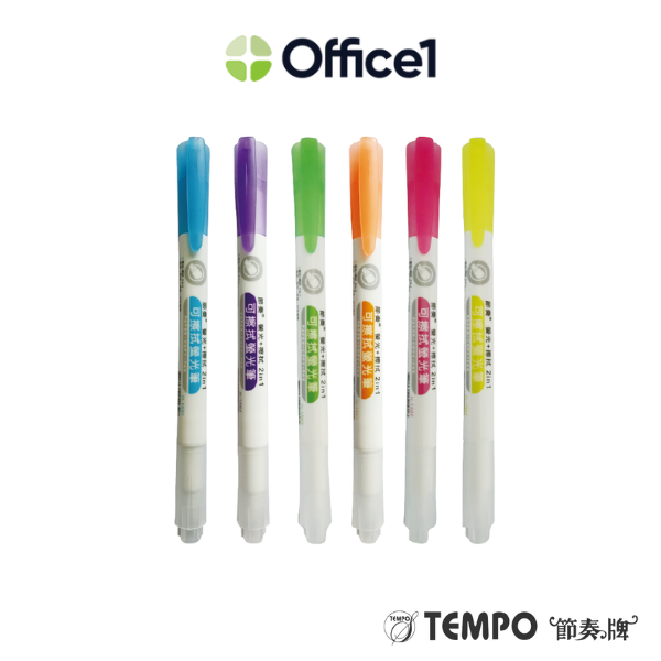 TEMPO 可擦拭螢光筆 H-1502