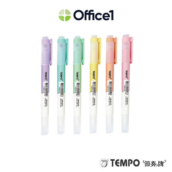 TEMPO 可擦拭螢光筆 H-1504