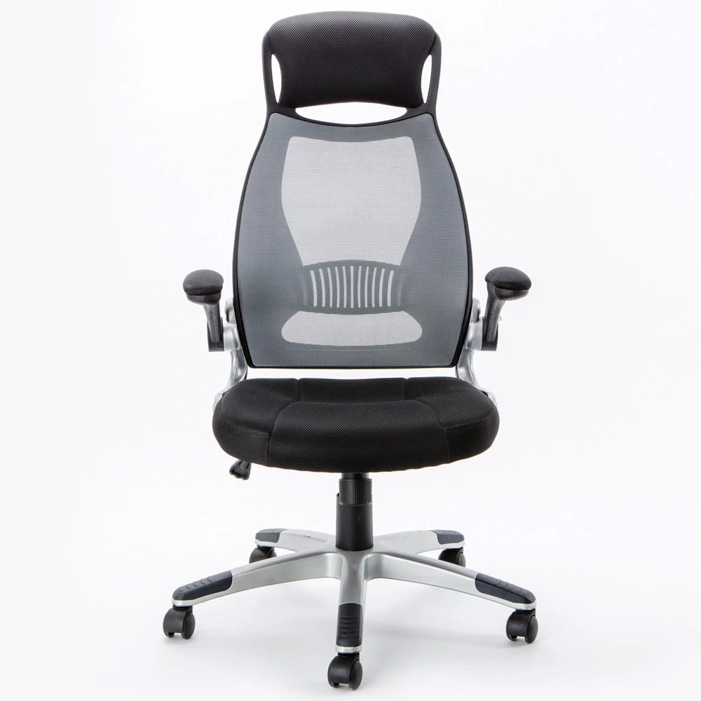 高背透氣網布人體工學辦公電腦椅