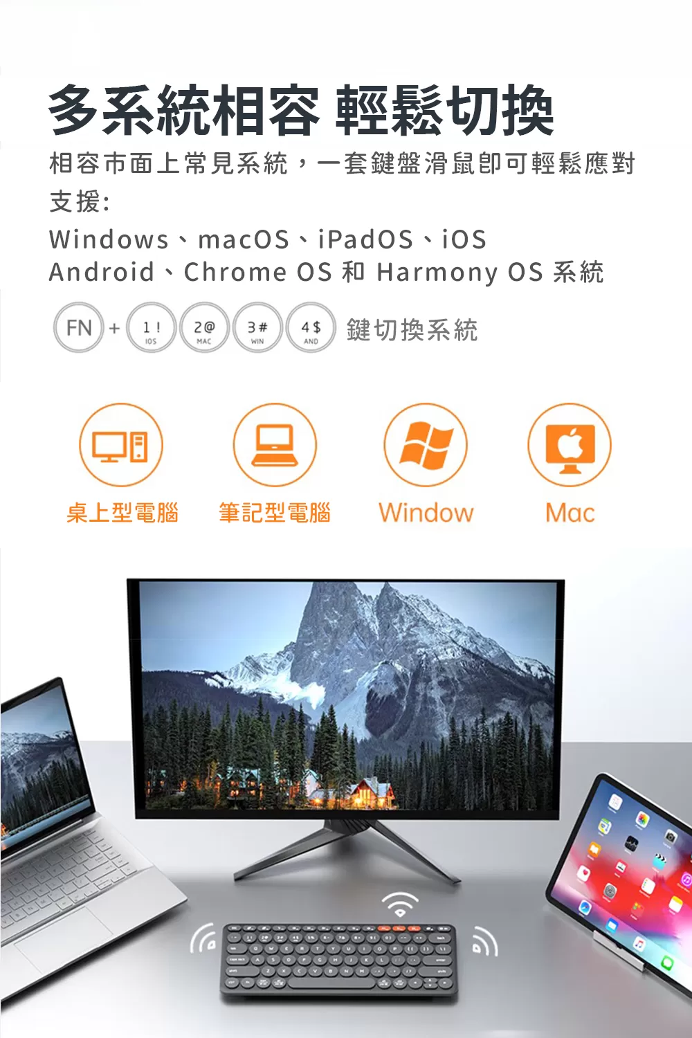 HP 惠普 k231 藍牙無線雙模鍵盤 (美式鍵盤無注音)