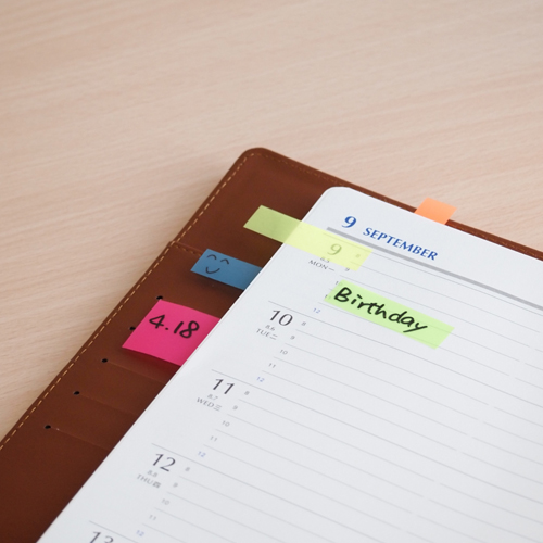 N次貼 螢光透明標籤(5色) 45x12mm 125張/袋 66501,U50480009,N次貼螢光透明標籤(5色)45x12mm125張/袋66501,24袋/24內盒/箱,商品特點,辦公用品|文具