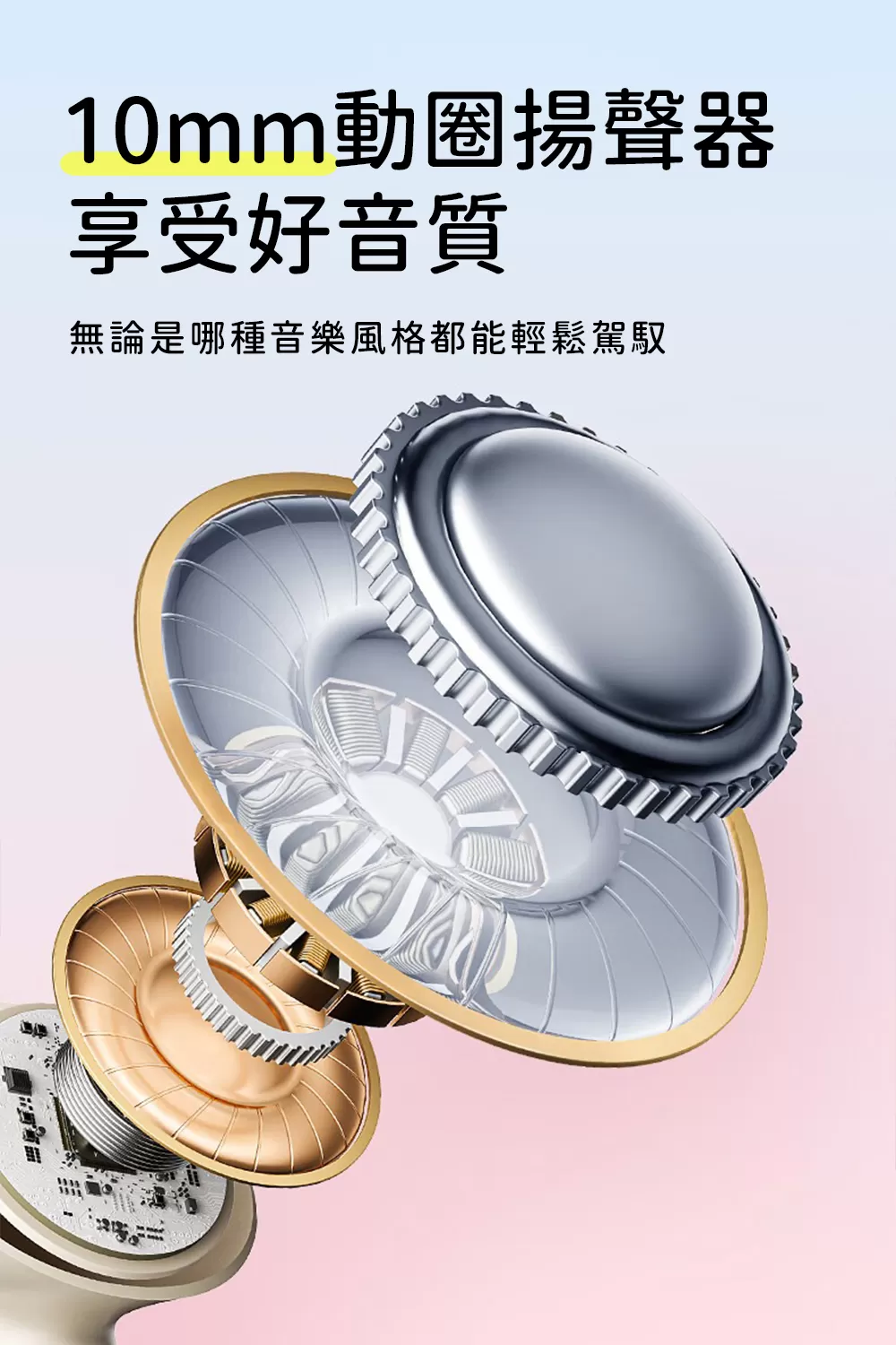HP惠普 H10J 真無線藍牙降噪防水耳機 啞光黑+奶油白