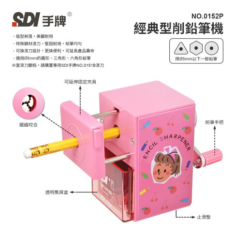 SDI 手牌 經典型削鉛筆機 0152P