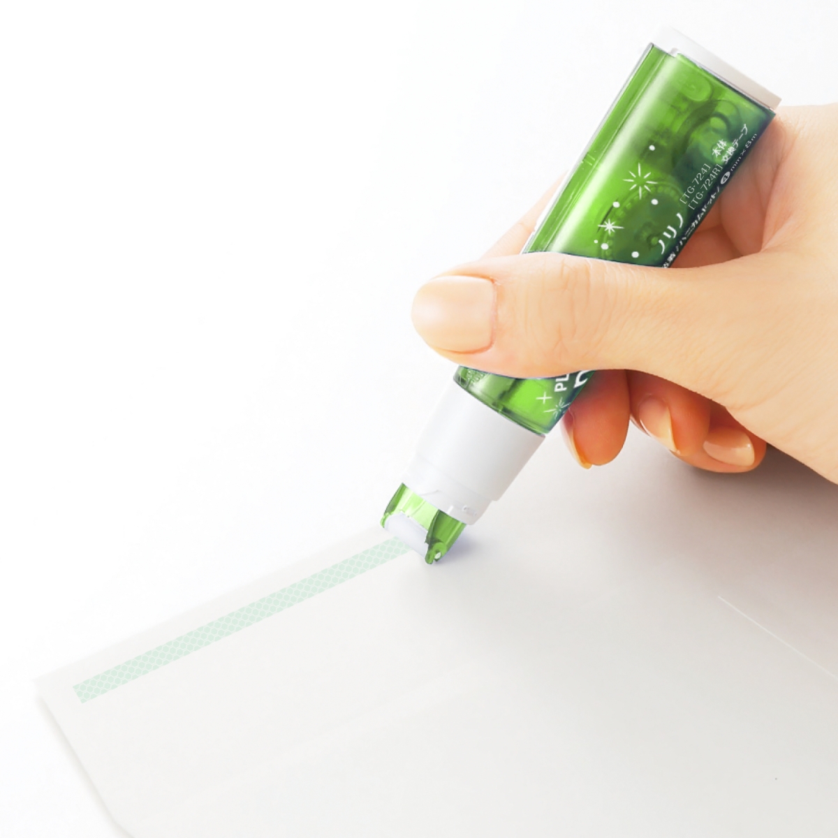 PLUS 綠豆豆彩貼雙面膠替帶 TG-724R/726R/728R,U50640011,PLUS綠豆豆彩貼雙面膠替帶TG-724R/726R/728R,商品特點,適用機台,辦公用品｜文具