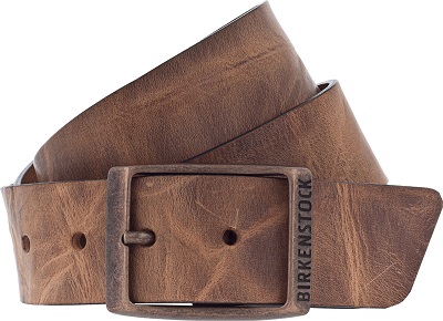 Birkenstock 皮帶/油感皮/咖啡色