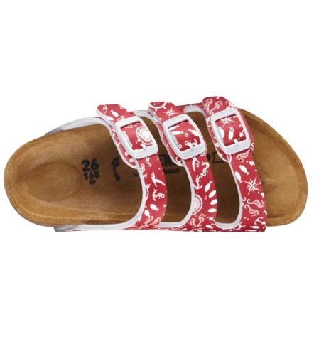 Florida / 童鞋/合成皮/窄版/紅色,1012696,Florida/童鞋/合成皮/窄版/紅色,童鞋,全部童鞋,拖鞋