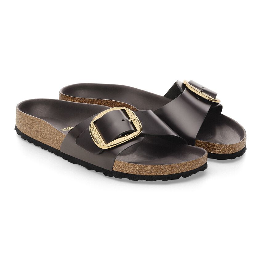 Madrid 大扣 / 真皮 / 窄版 / 咖啡色,1027820,Madrid大扣/真皮/窄版/咖啡色,款式/系列,女鞋,秋冬穿搭關鍵色🍂