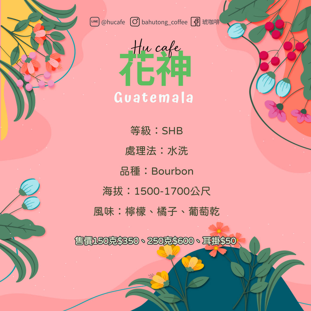 瓜地馬拉-花神250克