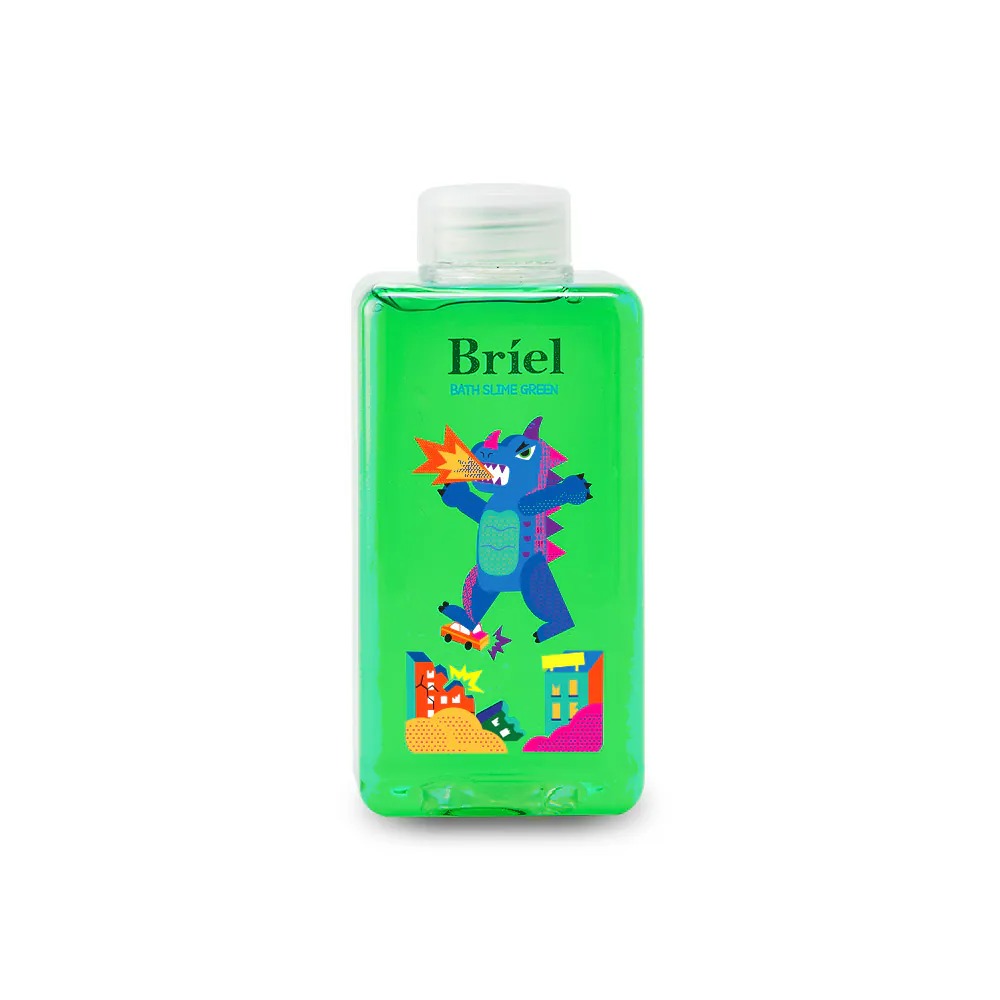 韓國製Briel兒童沐浴液態史萊姆480ml-綠色