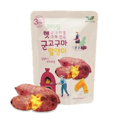 韓國SPRING DAY無添加迷你烘烤地瓜條60g