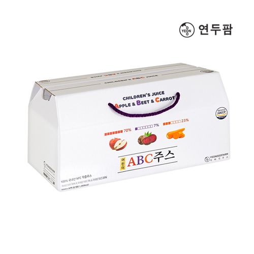 韓國YEONDOOFARM妍杜農場-兒童ABC蔬果汁100ml(30入)