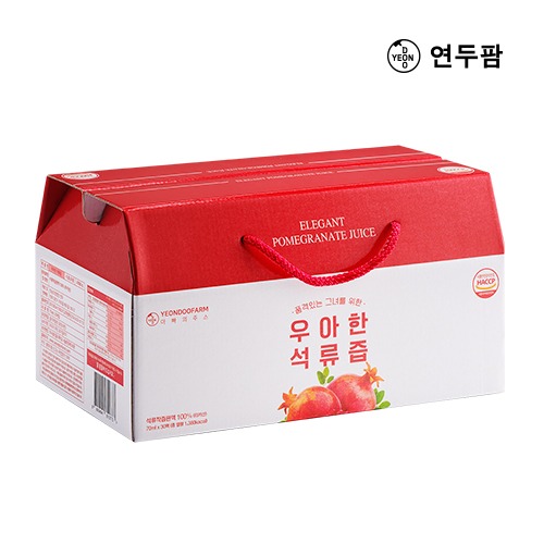 韓國YEONDOOFARM妍杜農場-NFC石榴汁 70ml(30入)
