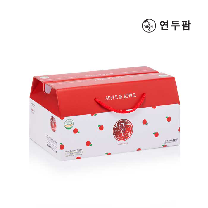 韓國YEONDOOFARM妍杜農場-好農蘋果汁100ml(40入)