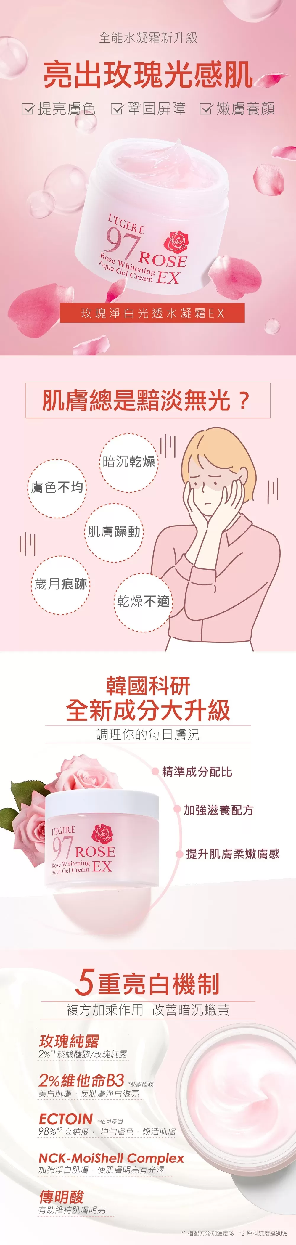【蘭吉兒】玫瑰淨白光透水凝霜EX(100ml/瓶),D00356363317,【蘭吉兒】玫瑰淨白光透水凝霜EX(100ml/瓶),所有商品,保養｜彩妝,肌膚管理室