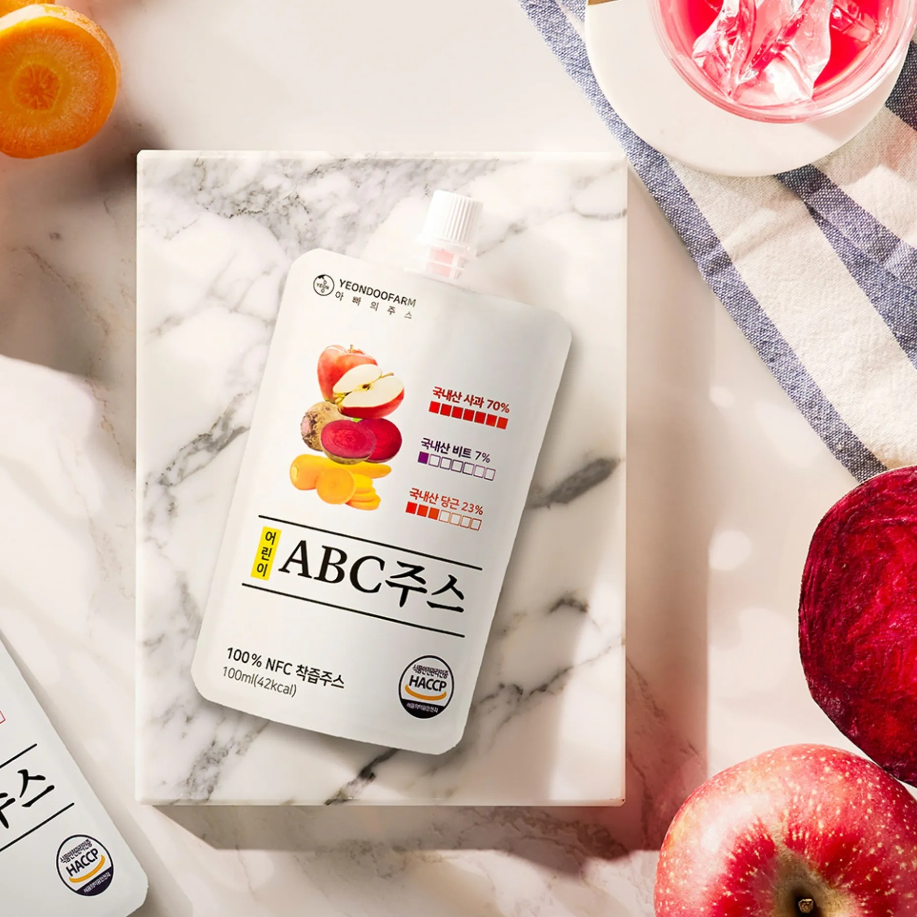 韓國YEONDOOFARM妍杜農場-兒童ABC蔬果汁100ml(30入),CBBUY_8809494810810,韓國YEONDOOFARM妍杜農場-兒童ABC蔬果汁100ml(30入),所有商品,食品｜飲品,嘴饞救星