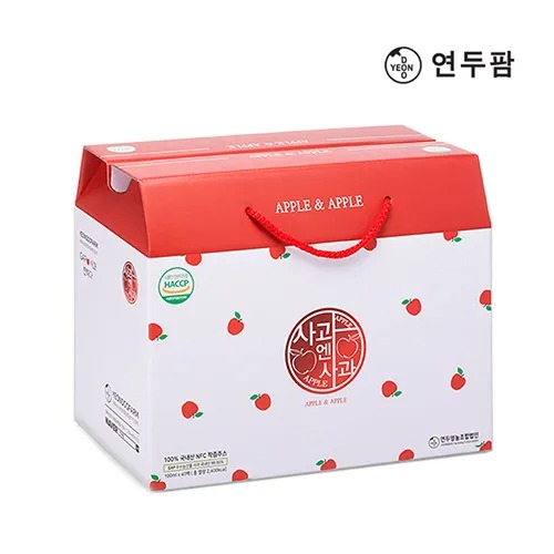 韓國YEONDOOFARM妍杜農場-好農蘋果汁100ml(40入),CBBUY_8809494810049,韓國YEONDOOFARM妍杜農場-好農蘋果汁100ml(40入),所有商品,食品｜飲品,嘴饞救星
