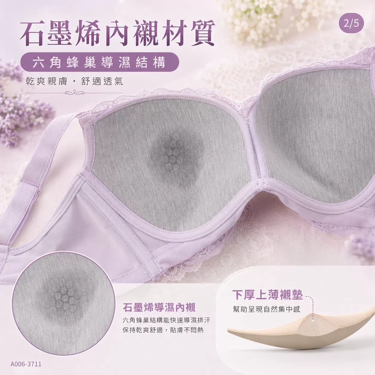 3711小胸升級石墨烯推脂爆乳內衣,HSA006-3711,3711小胸升級石墨烯推脂爆乳內衣,所有商品,服飾｜內著,女生內著