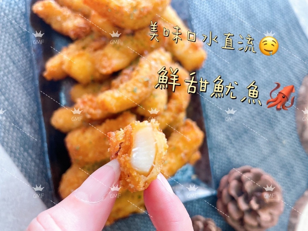 黃金酥炸魷魚條300g/包